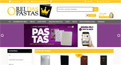 Desktop Screenshot of oreidaspastas.com.br