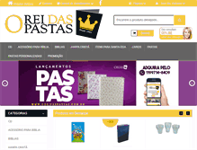 Tablet Screenshot of oreidaspastas.com.br